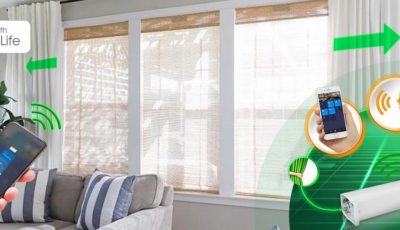 Control curtains by Smartphone
