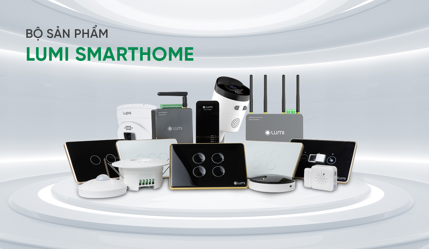 Bộ sản phẩm Lumi Smarthome